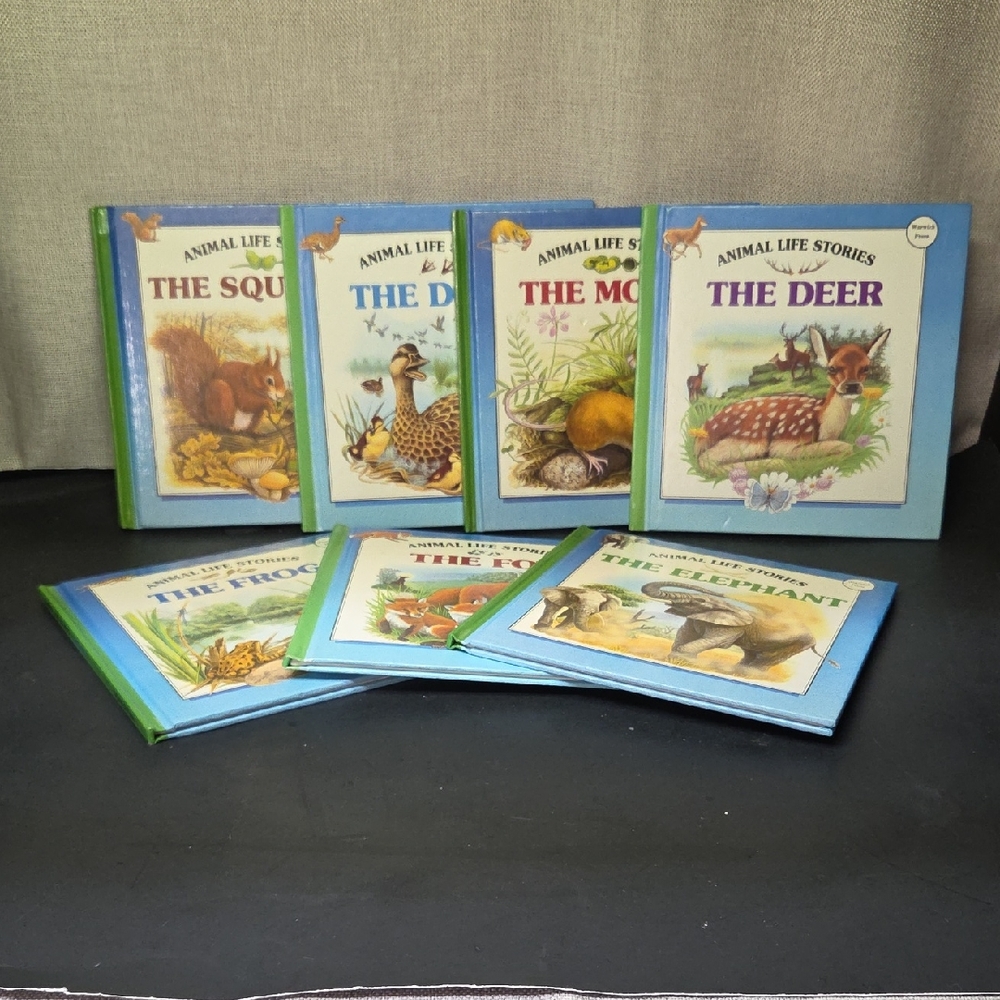 7 "Animal Life Stories" For‎ Children